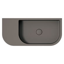 Blanca 650mm Concrete Wall Hung Basin